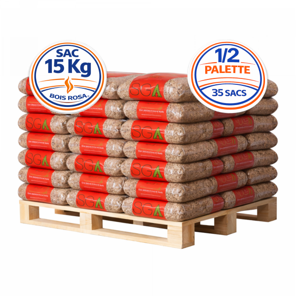 Demi Palette 35 Sacs 15 Kg - SGA