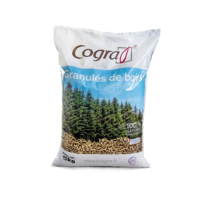 Granulés bois Piveteau - Sac de 15 kg